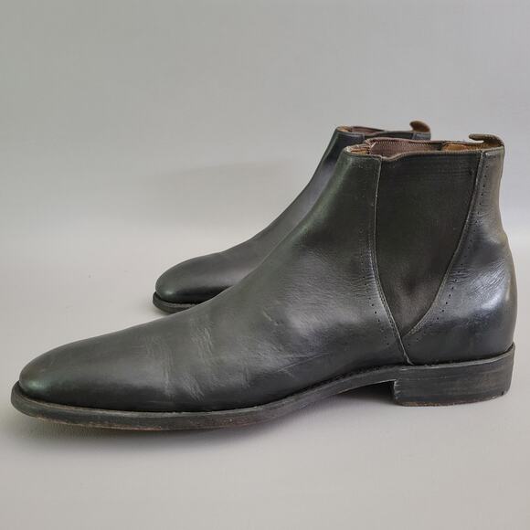 Grenson Black Leather Chelsea Boots Shoes Men\'s UK 8 F US 9 main image 5